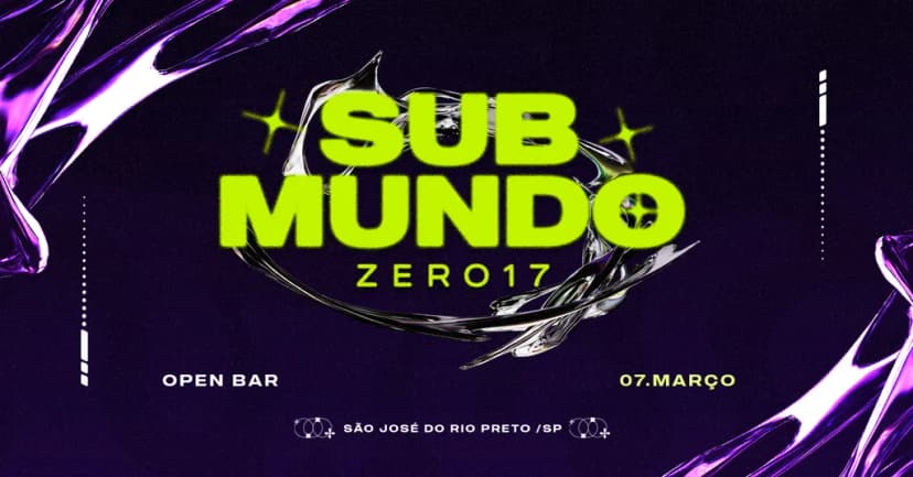SUBMUNDO ZERO17 - OPEN BAR 